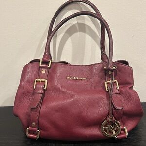 Michael Kors Hamilton Satchel In Cinnamon